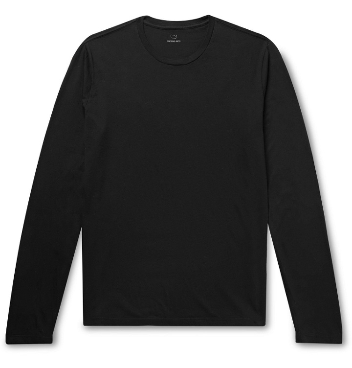 Photo: Save Khaki United - Supima Cotton-Jersey T-Shirt - Black