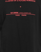 Raf Simons Mens T-shirt in Black