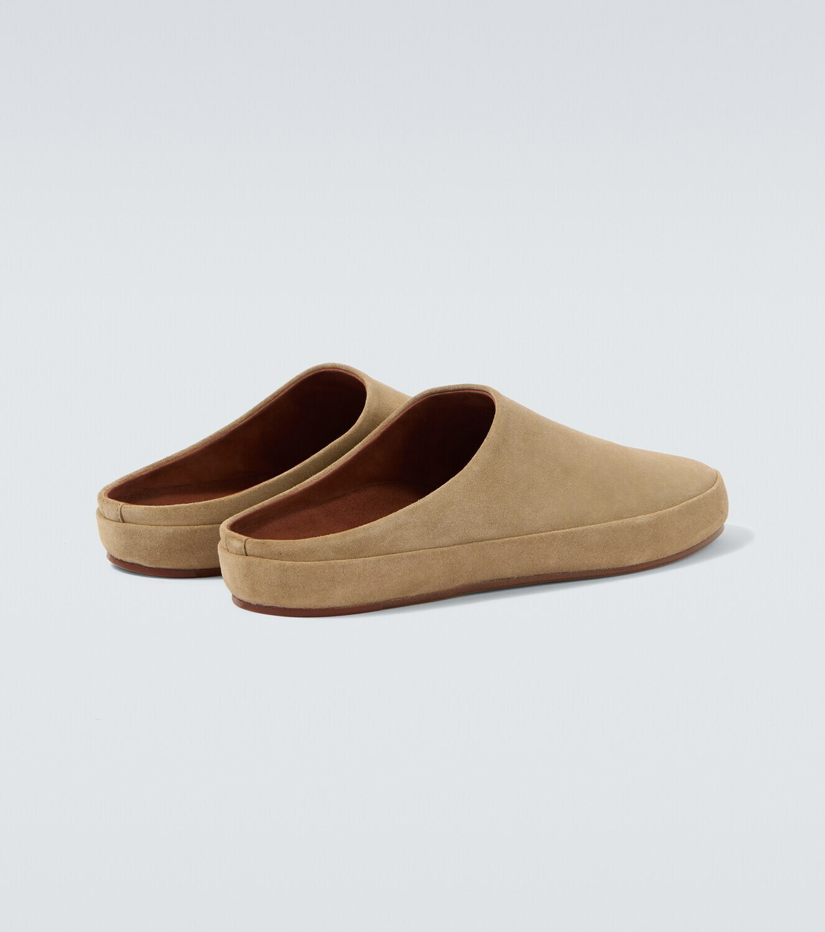 Loro Piana Tomori Walk suede mules