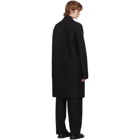 Frenckenberger Black Cashmere Double Felted Coat