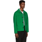 AMI Alexandre Mattiussi Green Wool Jacket