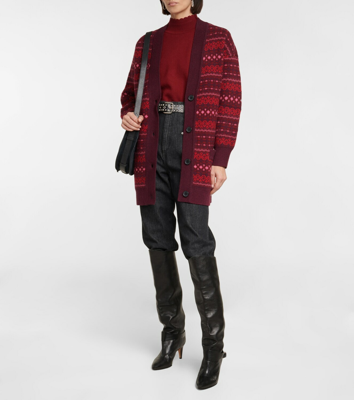 Marant Etoile Fair Isle wool cardigan Isabel Marant Etoile