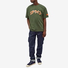 Edwin Men's Katakana Retro T-Shirt in Kombu Green