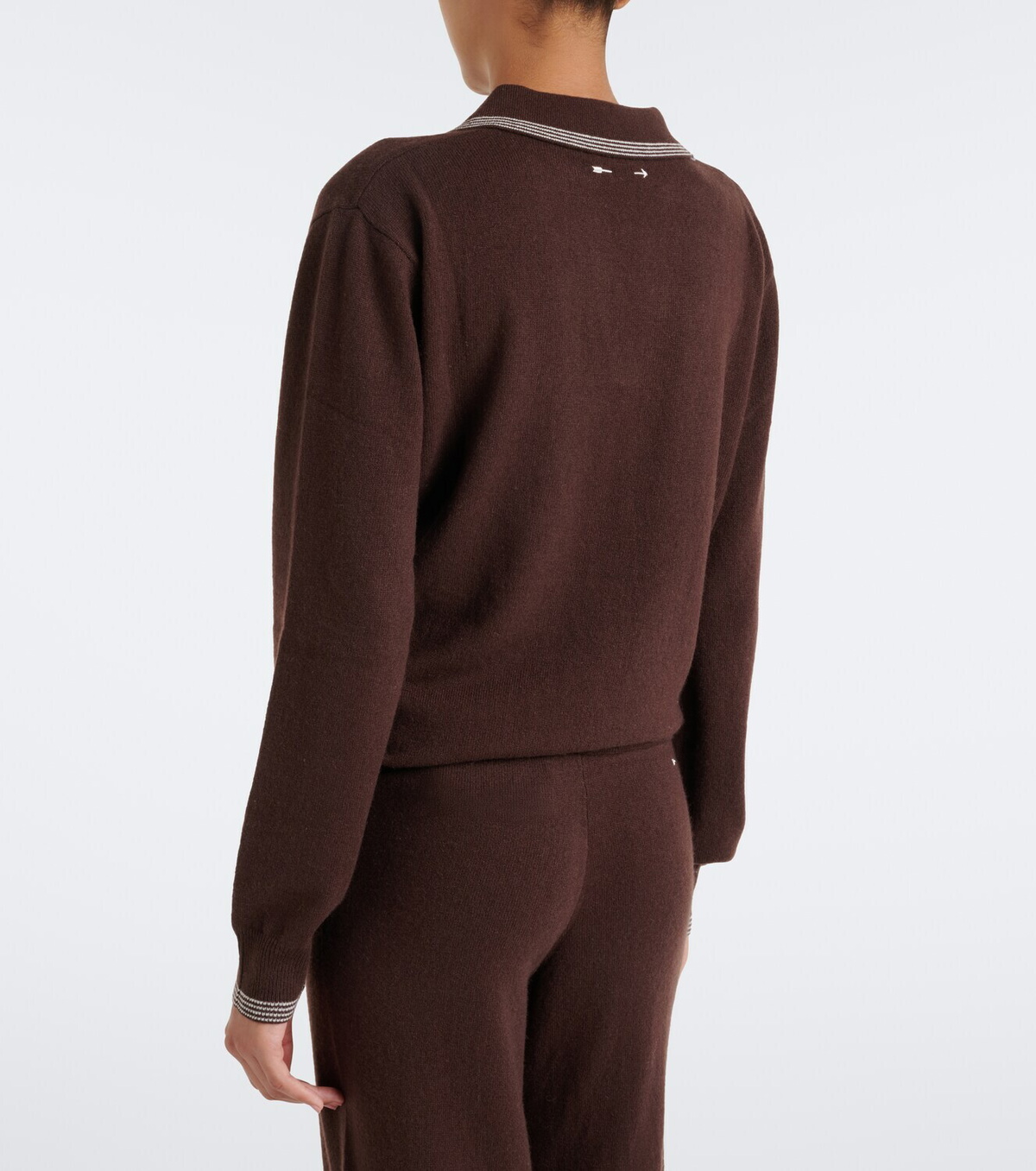 The Upside Coco Luna cashmere-blend polo sweater