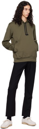 Comme des Garçons Homme Deux Khaki Drawstring Hoodie