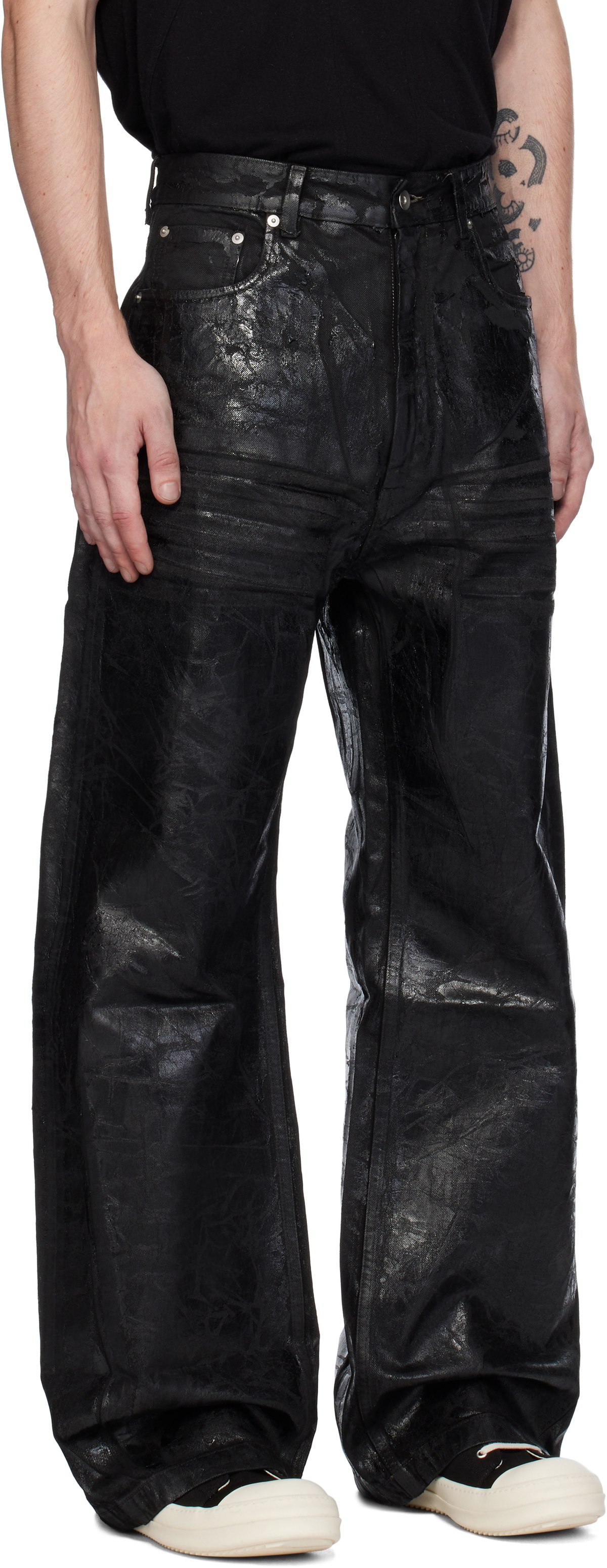 a*u様 Rick Owens Porterville Geth jeans 3 Rick Owens DRKSHDW Black Porterville Geth Jeans Rick Owens Drkshdw