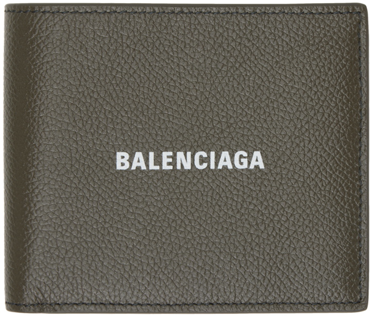 Photo: Balenciaga Khaki Folded Wallet