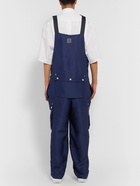 LOEWE - Silk Cargo Overalls - Blue