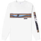 Puma x Noah Long Sleeve Graphic T-Shirt in White