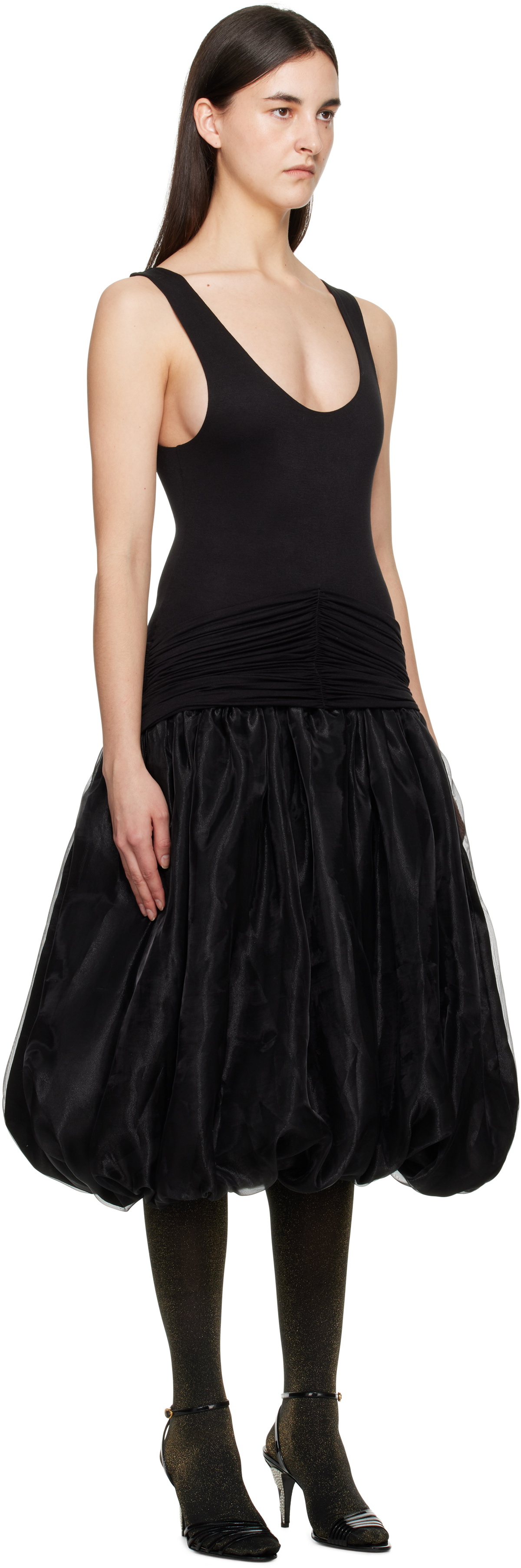 Nicklas Skovgaard Black Paige Midi Dress