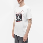 Air Jordan Men's Brand GFX 1 T-Shirt in White/Black