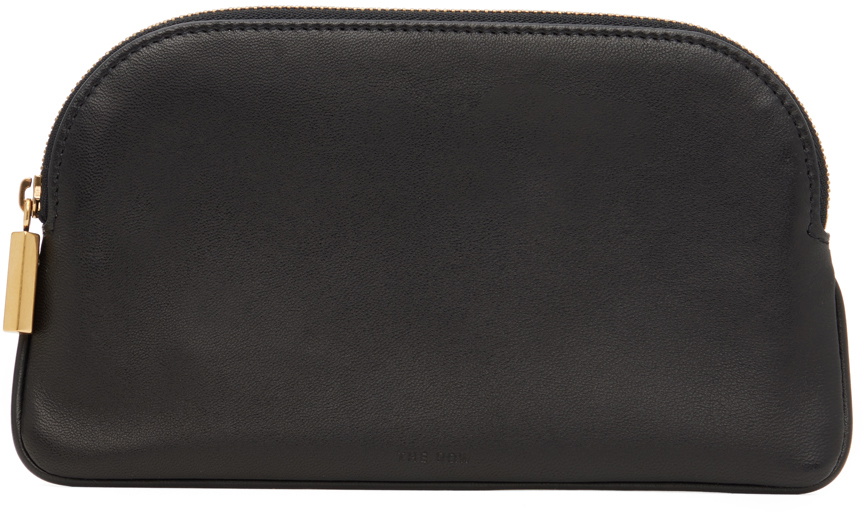 The Row Black EW Circle Pouch