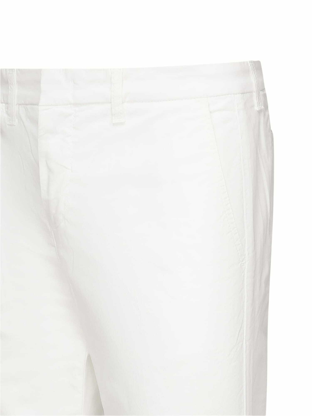 Fay Capri Pants In Cotton Gabardine