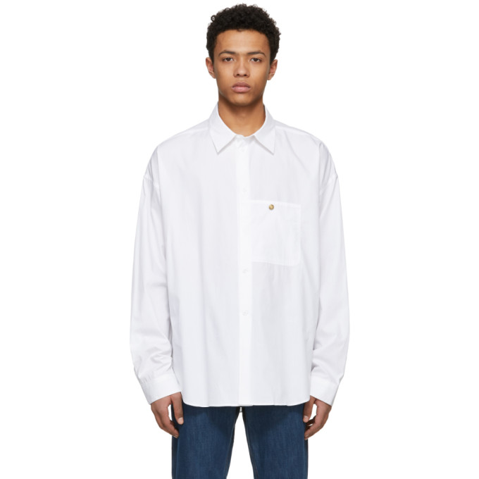 Acne Studios Bla Konst White Gianni Shirt Acne Studios Bla Konst