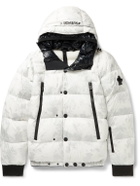 Moncler Grenoble - Noussan Quilted Shell Hooded Down Ski Jacket - White