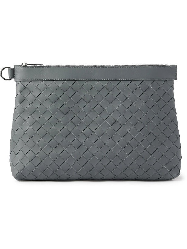 Photo: Bottega Veneta - Hydrology Intrecciato Leather Pouch