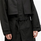 Y-3 Men's Trench Coat in Black