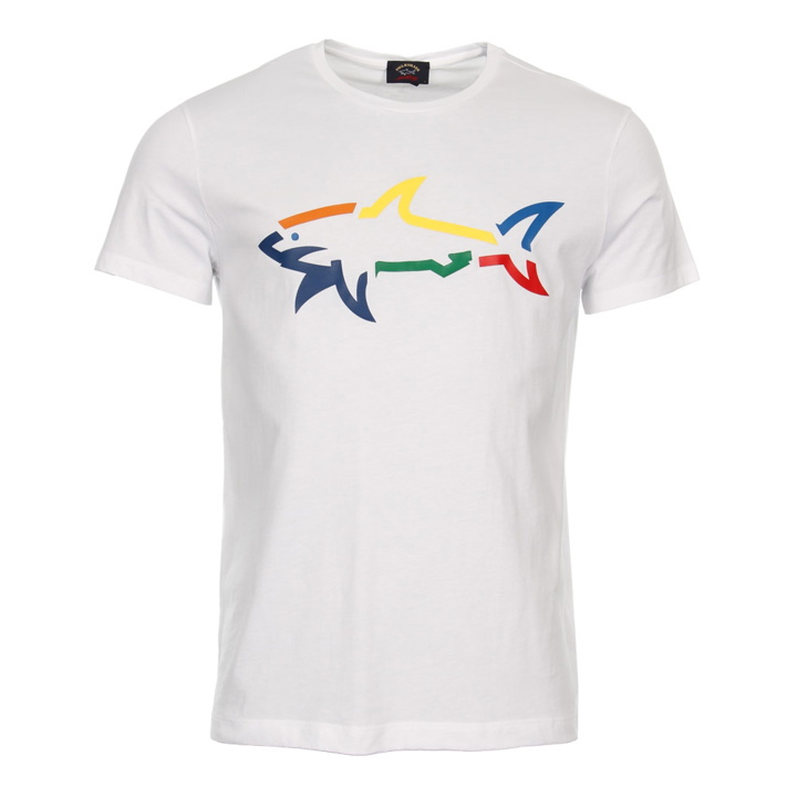 Photo: Shark Logo T-Shirt - White