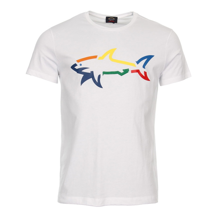 Photo: Shark Logo T-Shirt - White