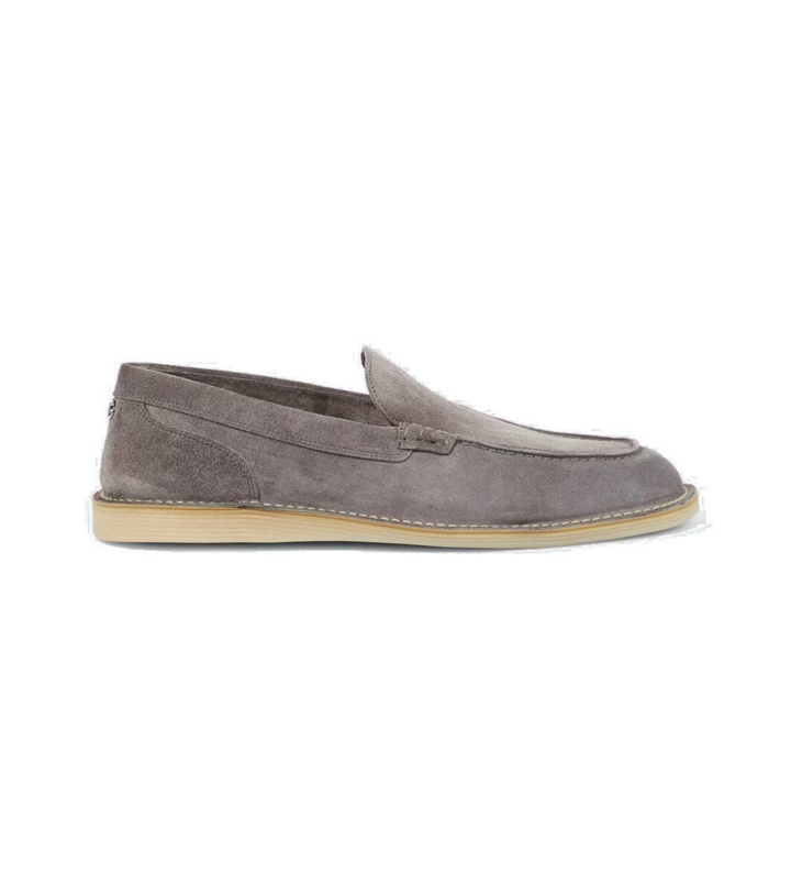 Photo: Dolce&Gabbana New Florio Ideal suede loafers