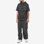 And Wander Men's Wide Cargo Pant in Black