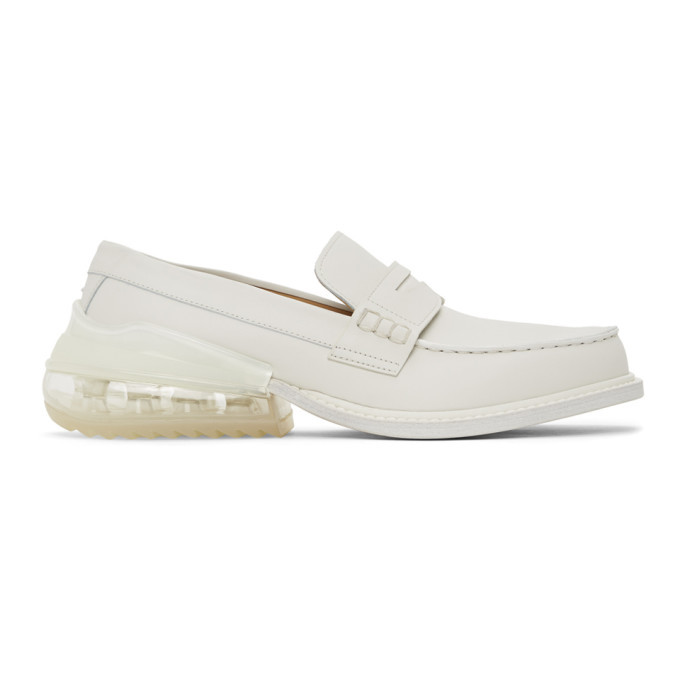 Photo: Maison Margiela White Airbag Loafers