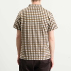 Universal Works Men's Sound Wave Vacation Polo in Brown