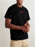 Simone Rocha - Logo-Print Cotton-Jersey T-Shirt - Black