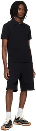 AMI Paris Black Mirage Mesh Sneakers