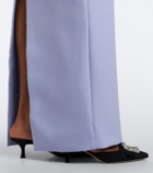 Roland Mouret Embellished crêpe gown