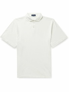 Peter Millar - Journeyman Slub Pima Cotton-Jersey Polo Shirt - White