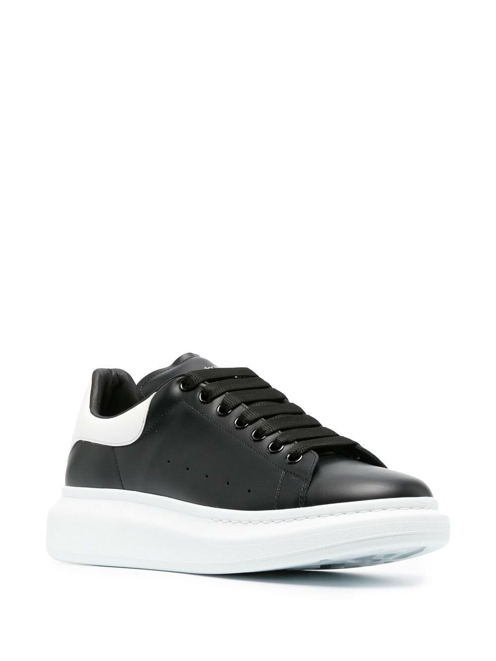 ALEXANDER MCQUEEN - Oversized Leather Sneakers