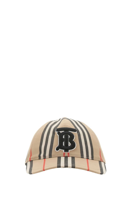 Photo: Burberry Embroidered Canvas Baseball Cap