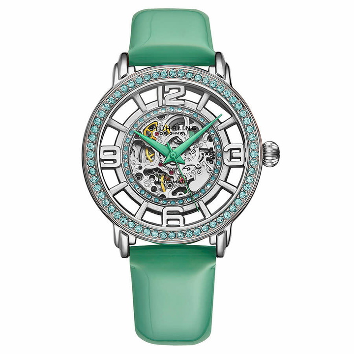 Photo: Stuhrling Original Legacy Automatic Silver Dial Ladies Watch M13611
