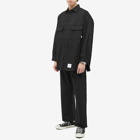 WTAPS Men's WCPO 02 Cotton Twill Shirt in Black