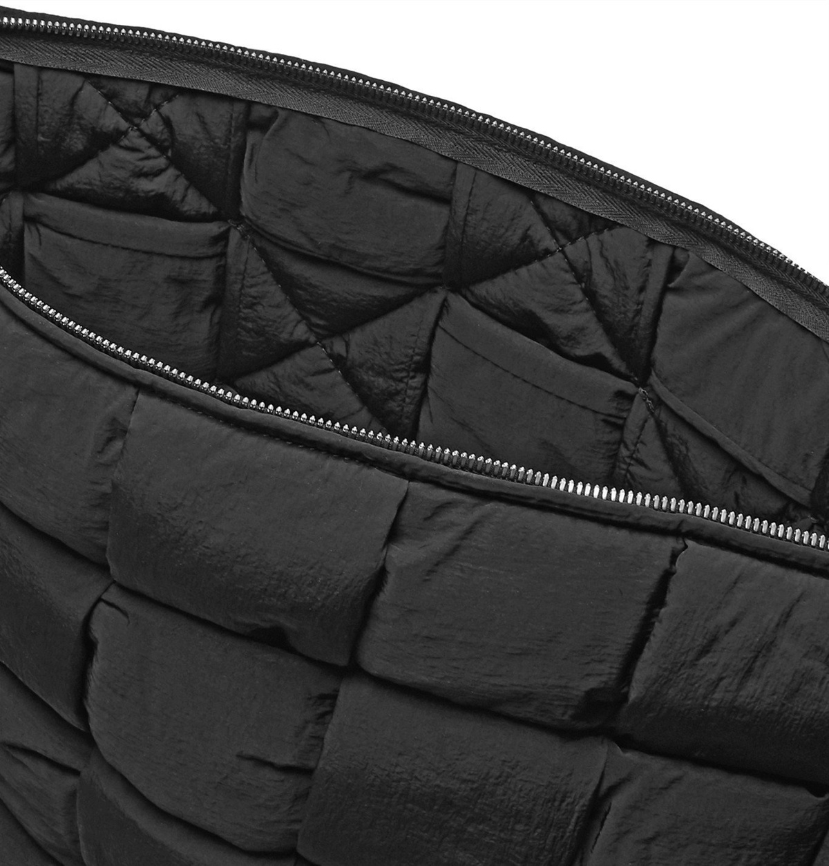 Bottega Veneta - Intrecciato Padded Quilted Nylon Backpack - Black Bottega  Veneta