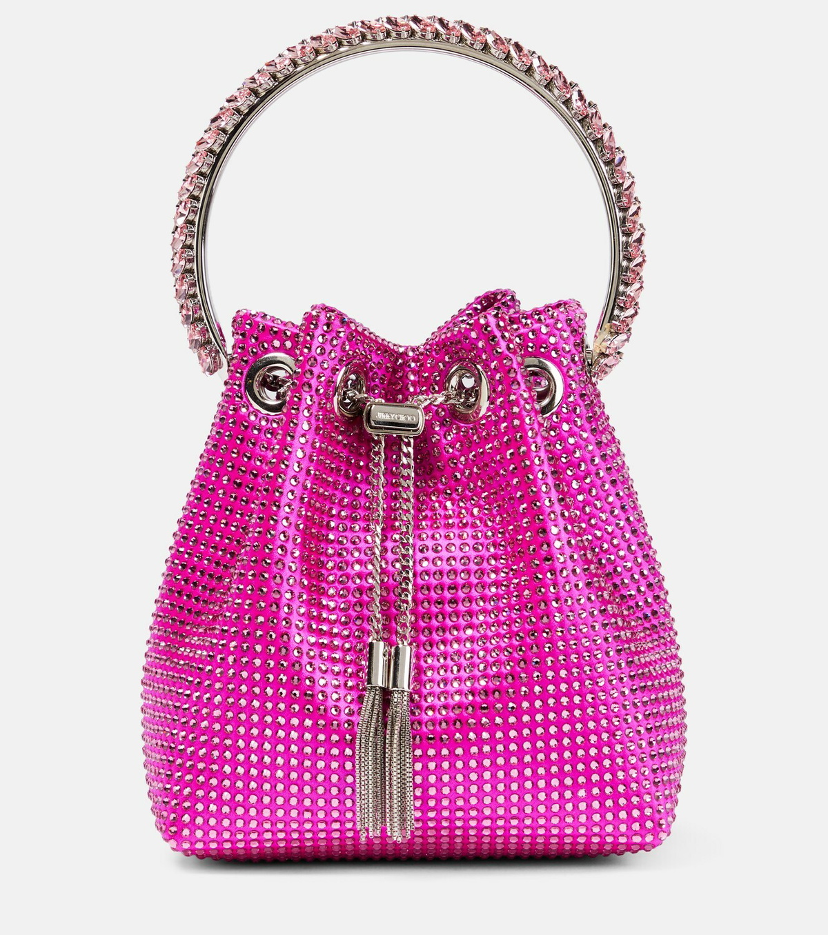 Jimmy Choo Bon Bon Small embellished bucket bag Jimmy Choo