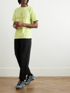 OSTRYA - Logo-Print Organic Cotton-Blend Recycled-Jersey T-Shirt - Green