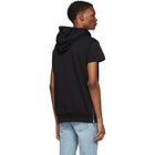 Balmain Black Zipped Hoodie