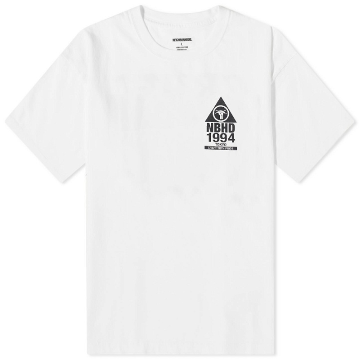 Photo: Neighborhood Men's SS-17 T-Shirt in White