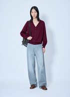 Miu Miu Knit Cardigan with Logo