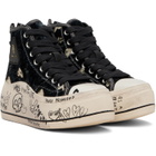 R13 Black Kurt High Top Sneakers