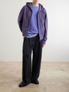 Auralee - Organic Cotton-Jersey T-Shirt - Purple