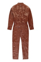 Ferrari Leather Jumpsuit