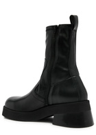 Miista Oliana 60 Leather Ankle Boots Black