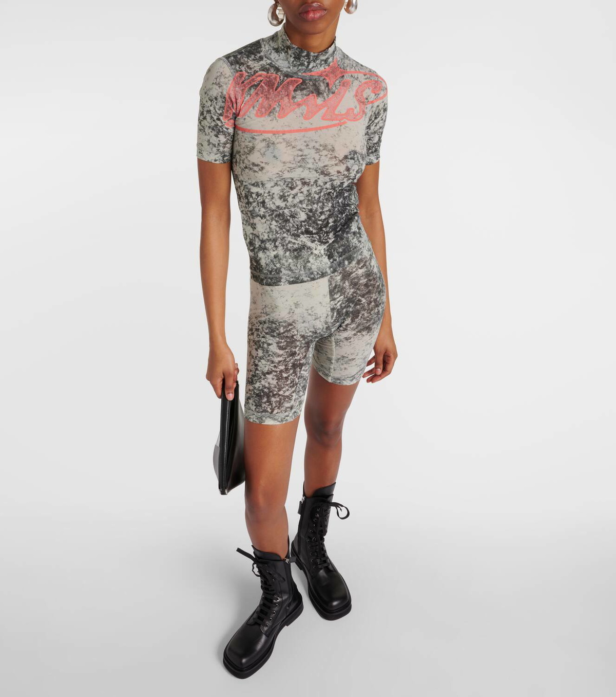 KNWLS Turbo printed jersey shorts