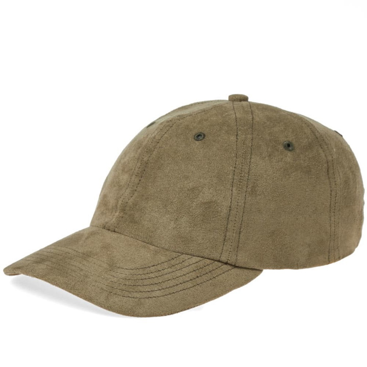 Photo: Norse Projects Fake Suede Sports Cap Green
