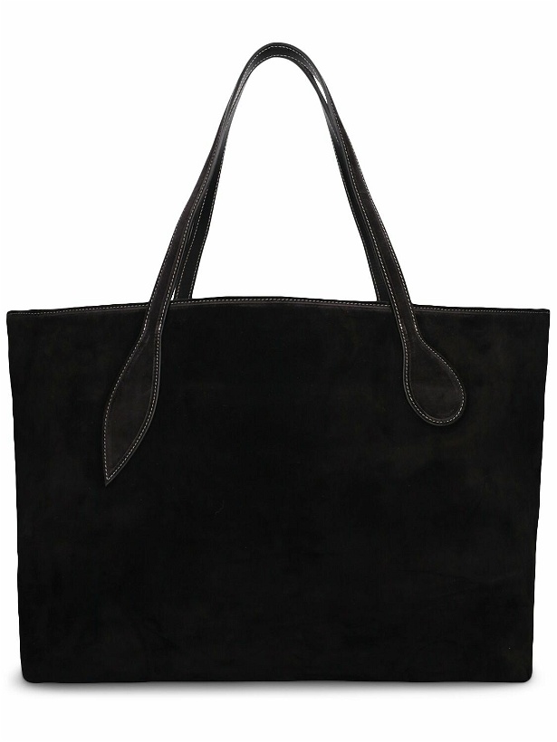 Photo: LITTLE LIFFNER Mega Sprout Suede Tote Bag