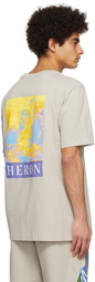 Heron Preston Grey Cotton T-Shirt