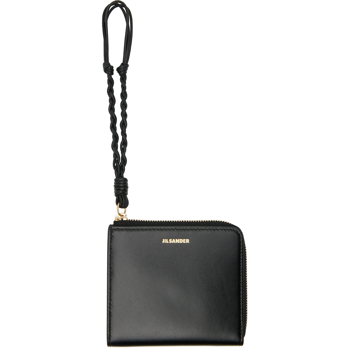 Jil Sander Black Tangle Card Holder